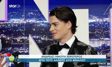 GNTM: Ανδρέας Αθανασόπουλος: «Δεν είχα άλλη ενέργεια στο τέλος. Ήμουν χειρότερος»