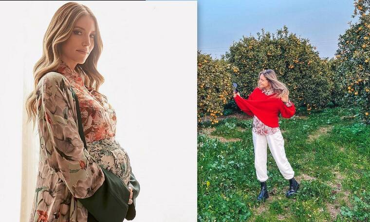 Οικονομάκου: Οι δυσκολίες τους πρώτους μήνες της εγκυμοσύνης της και το photoshop στην κοιλιά της