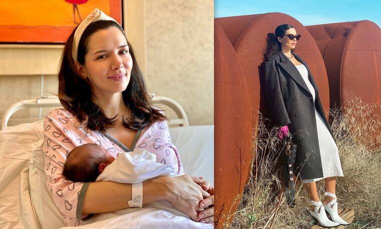 Τζώρτζια Βαϊνά: Οι φώτο με το μωρό της, οι δυσκολίες της εγκυμοσύνης και τα κιλά!