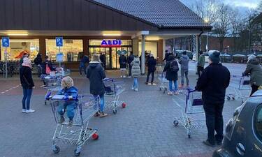 Κορονοϊός - Γερμανία: Χαμός στα σούπερ μάρκετ της χώρας - Ξεκίνησαν να πουλάνε repid tests