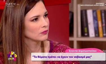 Ευγενία Δημητροπούλου: Η αμήχανη στιγμή της όταν ρωτήθηκε για την πρόταση γάμου που δέχτηκε!