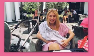Μαρία Ηλιάκη: Έξω φρενών με τα σχόλια για τον δημόσιο θηλασμό της κόρης της