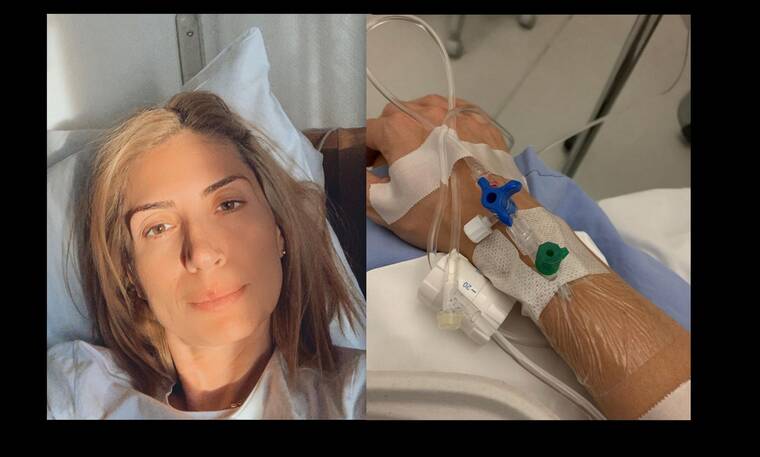 Μαρία Ηλιάκη: Εικόνες από τις δύσκολες στιγμές στο νοσοκομείο τους πρώτους μήνες της εγκυμοσύνης της