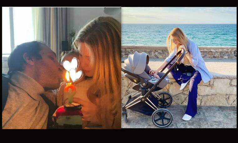Κωνσταντίνα Κομμάτα – Γιώργος Σαμαράς: Η κόρη τους έγινε έξι μηνών και αυτή είναι η νέα φώτο!