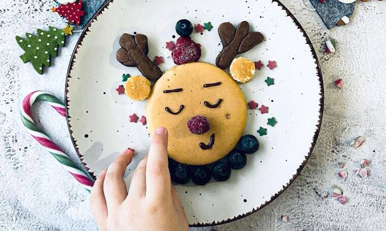 Χριστουγεννιάτικα pancakes: Εμπνευστείτε από το Instagram