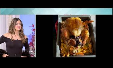 Σταματίνα Τσιμτσιλή: Το χριστουγεννιάτικο τραπέζι και πως... την «πάτησε» με την γαλοπούλα! (Video)