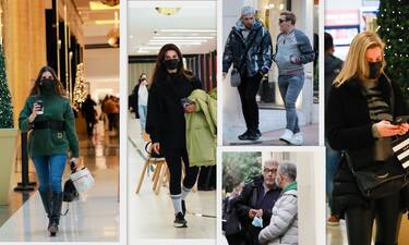 Οι celebrities στα τελευταία ψώνια τους πριν υποδεχτούν το νέο έτος! (photos)