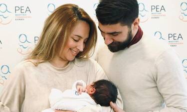 Κλέλια Πανταζή: Η πρώτη οικογενειακή βόλτα 10 μέρες μετά την γέννηση του δεύτερου γιου της