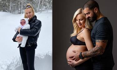 Τζούλια Νόβα: Ο έγγαμος βίος και η νέα ζωή με τη νεογέννητη κόρη της! (photos)