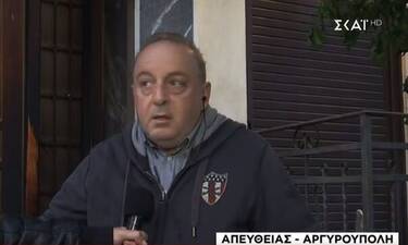 Δημήτρης Καμπουράκης: Οι πρώτες δηλώσεις για την επίθεση με γκαζάκια στο σπίτι του