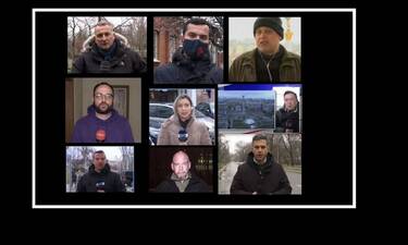 Πόλεμος στην Ουκρανία: Αυτοί είναι οι απεσταλμένοι των καναλιών της χώρας μας (Photos/Videos)