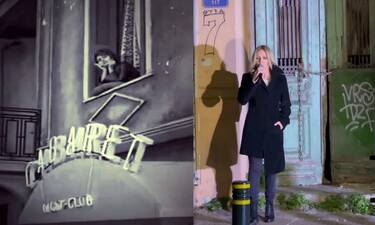 Πέγκυ Ζήνα: Αναβίωσε σκηνή από την ταινία Λόλα, κάτω από το μπαλκόνι όπου τραγούδησε η Μοσχολιού!