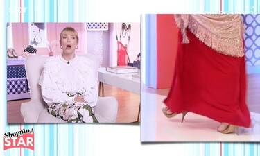 Shopping Star: Ξετρελάθηκε η Βίκυ Καγιά με την εμφάνιση της παίκτριας και το κατακόκκινο φόρεμα