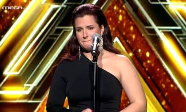 X Factor: «Λύγισε» η Κριστιάνα πριν την ερμηνεία της