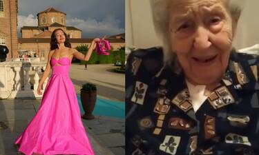 Eurovision 2022: Η 101 ετών Ελληνίδα γιαγιά της Αμάντας Γεωργιάδη της εύχεται καλή επιτυχία!