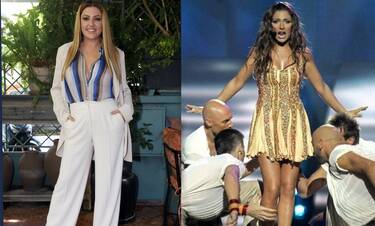 Έλενα Παπαρίζου για το φόρεμα της Eurovision: «Το έχω ακόμα αλλά δε μπαίνω μετά την πλαστική»