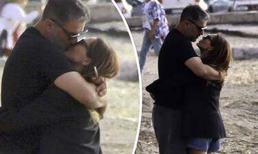 Ο τρελός έρωτας Βανδή-Μπισμπίκη σε φωτογραφίες! Καυτά φιλιά σε δημόσια θέα στη Θεσσαλονίκη!