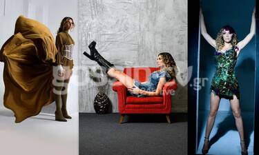 Η Ματίνα Ζάρα σε ρόλο μοντέλου για fashion editorial ρουμάνικου περιοδικού