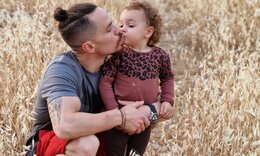 Λευτέρης Πετρούνιας: H καλοκαιρινή φώτο με την κόρη του