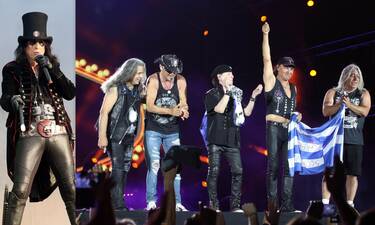 Scorpions και Alice Cooper ρόκαραν στη σκηνή του του Ο.Α.Κ.Α. και ξεσήκωσαν τους 30.000 θεατές!