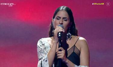 X Factor Ημιτελικός: Η ανατριχιαστική ερμηνεία της Κατερίνας Λαζαρίδου