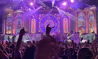 Iron Maiden: Υπερθέαμα στο ΟΑΚΑ!Οι πρώτες φωτό από τη συναυλία και τα διθυραμβικά σχόλια στο twitter