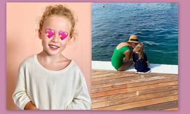 Μπιάνκα Κρασσά: Η 7χρονη κόρη της Καγιά ψήλωσε και ποζάρει στην παραλία σαν μοντέλο
