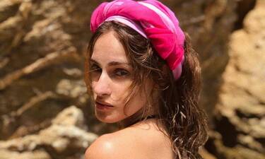 Μαρία Βοσκοπούλου: Κάνει ηλιοθεραπεία topless σε ερημική παραλία στην Κέρκυρα!