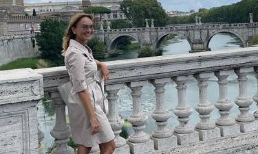 Μάρα Ζαχαρέα: Στη Ρώμη λίγο πριν την επιστροφή της στο πλατό του δελτίου ειδήσεων του Star!