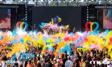 Colourday Festival: To απόλυτο party χρωμάτων έρχεται στο Μega στις 10 Σεπτεμβρίου στις 22.30!