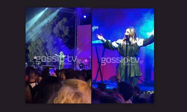 Αποκλειστικό: Κοσμοπλημμύρα στη συναυλία της Μποφίλιου-Αναστάτωση με την ολιγόλεπτη διακοπή on stage