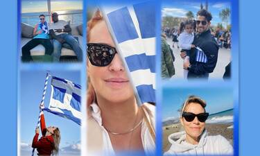 Έτσι γιόρτασαν οι Έλληνες celebrities τη φετινή επέτειο της 28ης Οκτωβρίου!