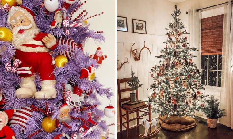 Χριστουγεννιάτικο δέντρο: Ιδέες και συμβουλές για πρωτότυπη διακόσμηση
