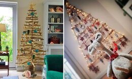 Χριστουγεννιάτικα δέντρα από ξύλο - Πάρτε ιδέες