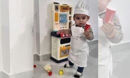 Ο αξιολάτρευτος γιος γνωστού pastry σεφ τρέλανε το instagram
