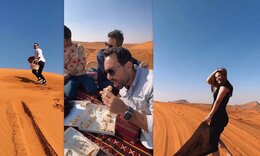 Τανιμανίδης-Μπόμπα: Έζησαν μία μοναδική εμπειρία: Έκαναν πικ νικ σε έρημο της Σαουδικής Αραβίας!